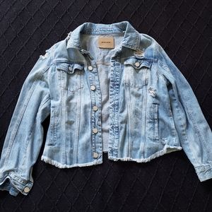 [BLANKNYC] Distressed Jean Jacket